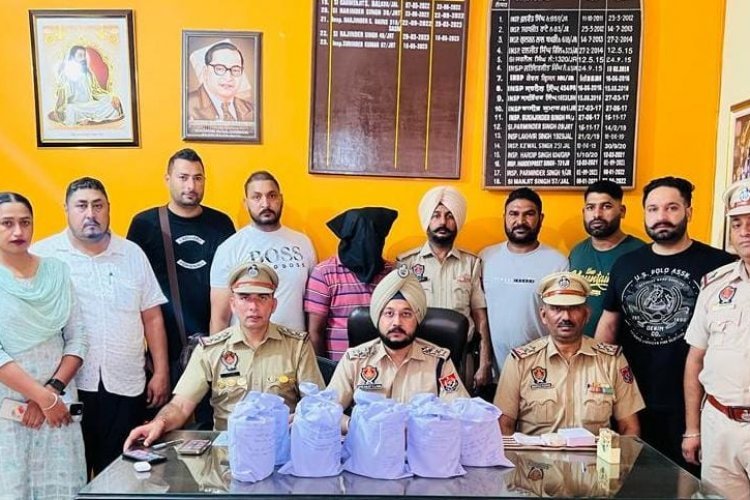 बड़ी कामयाबी : जालंधर की गोराया पुलिस ने 9 किलो हैरोईन के साथ नशा तस्कर किया काबू
