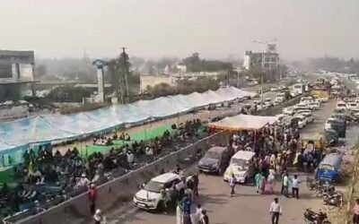 जालंधर में रेलवे ट्रैक ज़ाम करने वाले किसानों पर ब़ढ़ा एक्शन