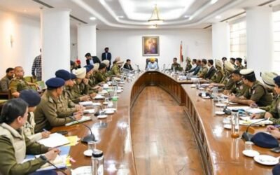 पंजाब के मुख्यमंत्री की CP और SSP के साथ बैठक