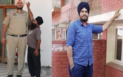 7.6 फीट लंबा पूर्व कॉन्स्टेबल गिरफ्तारए सिक्खी बाणे में दिखाता था गतके के जौहर