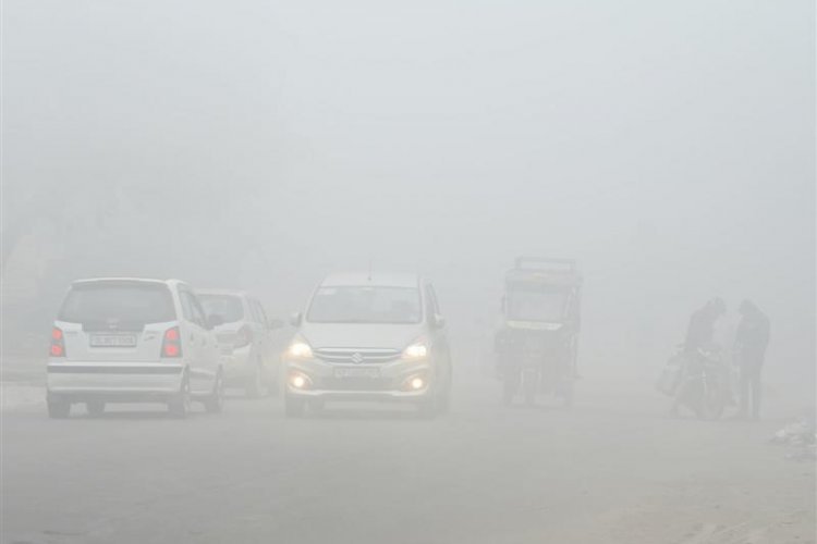 पंजाब में कोहरे का कहर, हर तरफ धुंध ही धुंध , रेड अलर्ट हुआ ज़ारी