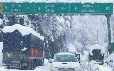 हिमाचल में आफत बनी बर्फबारी हिमाचल में चार हाईवे बंद