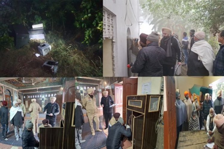 गोराया के ऋिषी कुटिया मंदिर में बेअदबी और चोरी करने वाले गिरफ्तार