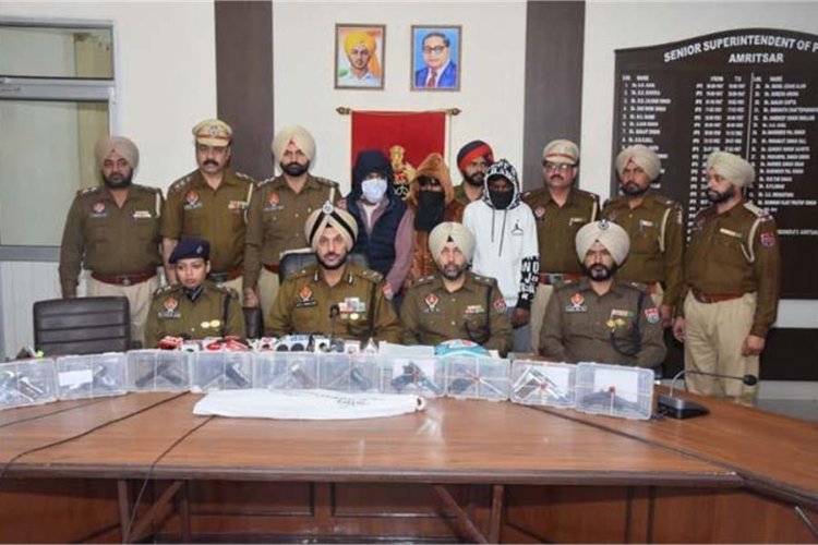 पंजाब में हथियारों की सप्लाई करने वाले चड़े पुलिस के हत्थे, करते थे नाज़ायज़ कारोबार