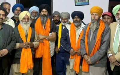 भगवंत मान सरकार की नीतियों से प्रभावित होकर गांव मौली के दस परिवार आप पार्टी में हुए शामिल