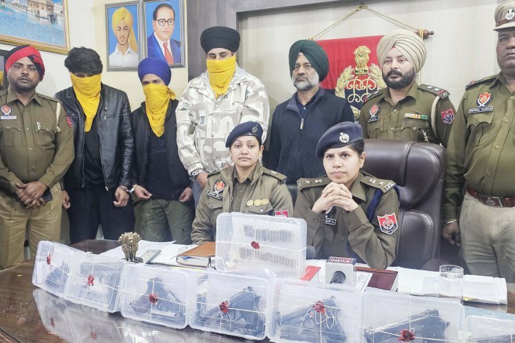 पंजाब के कई शहरों मे वारदातें करने वाले फगवाड़ा पुलिस ने किए काबू