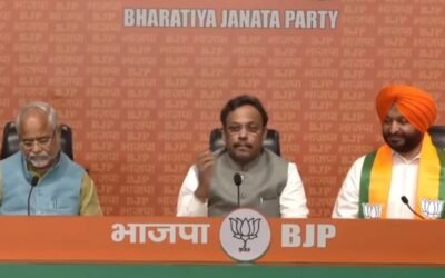 पंजाब में कांग्रेस को बड़ा झटका, पूर्व मुख्यमंत्री बेअंत सिंह के पोते ने थामा भाज़पा का कमल