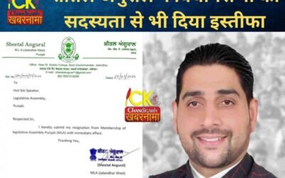 शीतल अंगुराल ने लिया एक और फैसला, विधानसभा की सदस्यता से दिया इस्तीफा