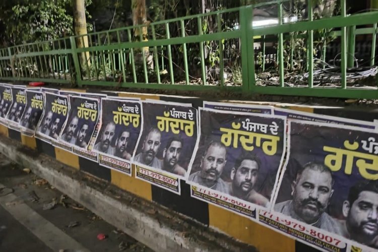 भाज़पा के रोड शो से पहले ही हो गया यह काम, लगे गद्दार के पोस्टर