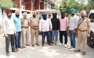 नामी गैंगस्टरों के गैंग के गुर्गे गिरफ्तार, डीजीपी पंजाब ने सोशल मीडिया पर दी ज़ानकारी