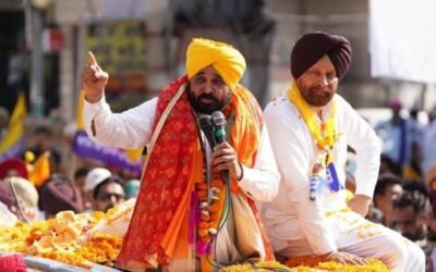 फिरोज़पुर में CM Bhagwant Mann का रोड शो, लोगों का ऊमड़ा जन सैलाब