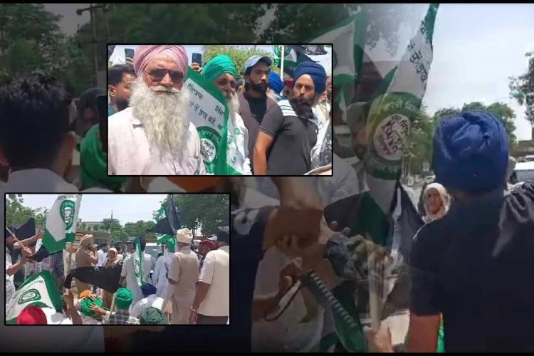 बड़ी खबर : पंजाब में भाज़पा उम्मीदवार का विरोध कर रहे किसान की धक्का मुक्की दौरान मौत