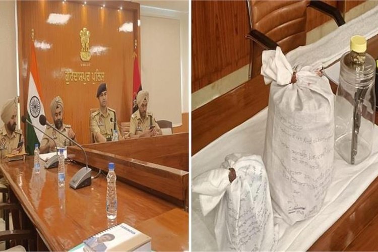 पंजाब पुलिस की नशा तस्कर पर बड़ी कारवाई, पाकिस्तान से जुड़े है तार