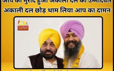 पंजाब के मुख्यमंत्री का मुरीद हुआ इस पार्टी का उम्मीदवार