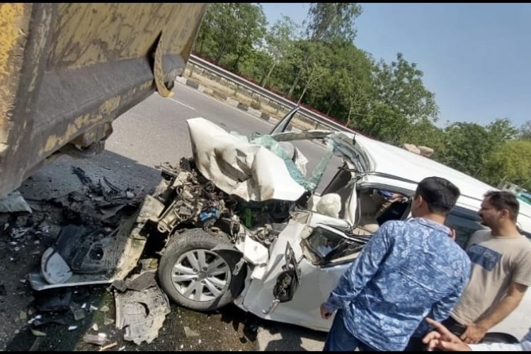 जालंधर करतारपुर रोड पर दर्दनाक हादसा, आप नेता की मौत