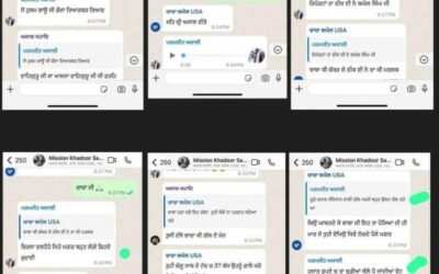 खालिस्तानी समर्थक अमृत्पाल के मिशिन खडूर साहिब के Whats APP ग्रुप की चैट हुई लीक