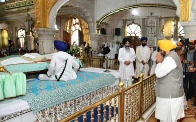 मुख्य मंत्री ने गुरूदवारा सिंह शहीदां सोहाना में माथा टेका