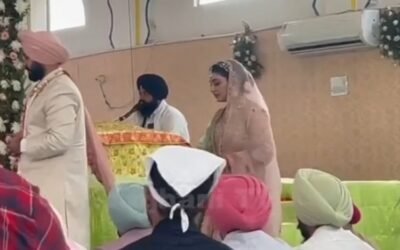 शादी के बंधन में बंध्री पंजाब की कैबनिट मंत्री अनमोल गगन मान