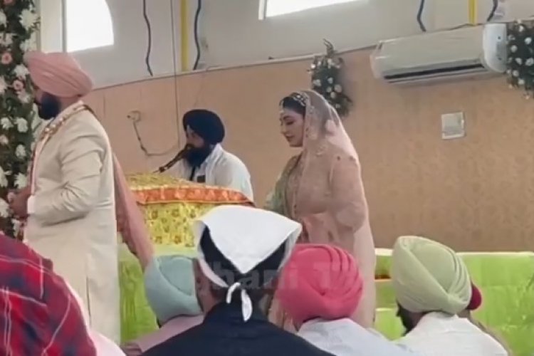 शादी के बंधन में बंध्री पंजाब की कैबनिट मंत्री अनमोल गगन मान