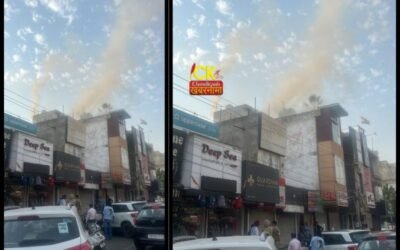 Jalandhar   के मशहूर ईलाके में दुकान को लगी आग