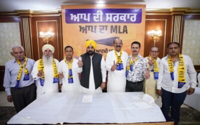 जालंधर में कांग्रेस और भाजपा को झटका! दोनों पार्टियों के कई नेता ‘आप’ में शामिल