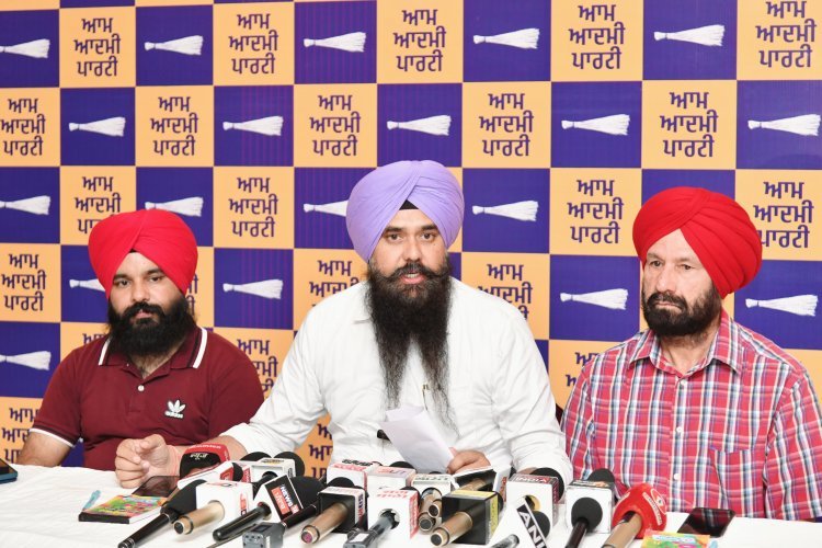 आप ने जालंधर पश्चिम से भाजपा प्रत्याशी शीतल अंगुराल पर जबरन वसूली का आरोप लगाया