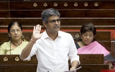 ‘आप’ राज्यसभा सांसद संदीप पाठक ने मुख्यमंत्री अरविंद केजरीवाल की गिरफ्तारी समेत दिल्ली और पंजाब के मुद्दे संसद में उठाए