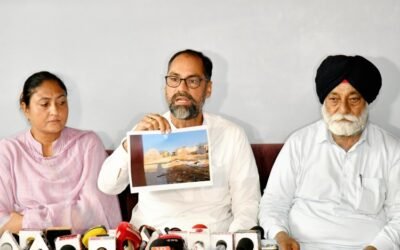 विवादों में घिरी कांग्रेसी उम्मीदवार, आम आदमी पार्टी ने बेटे पर लगाए जमीन घोटाले के आरोप