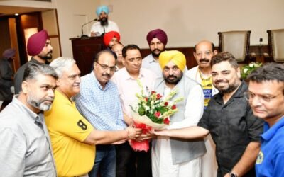 मुख्यमंत्री भगवंत मान ने जालंधर के व्यापारियों – कारोबारियों के साथ की मीटिंग