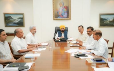 मुख्य मंत्री भगवंत सिंह मान ने किसानों को खेतों में मोटरों के पास चार-चार पौधे लगाने की अपील की