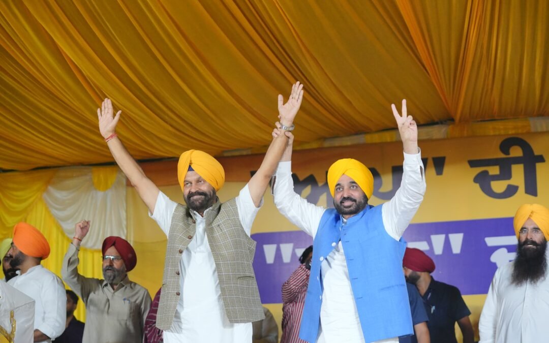 गिद्दड़बाहा में डिंपी ढिल्लों के लिए मुख्यमंत्री मान का धुआंधार प्रचार!