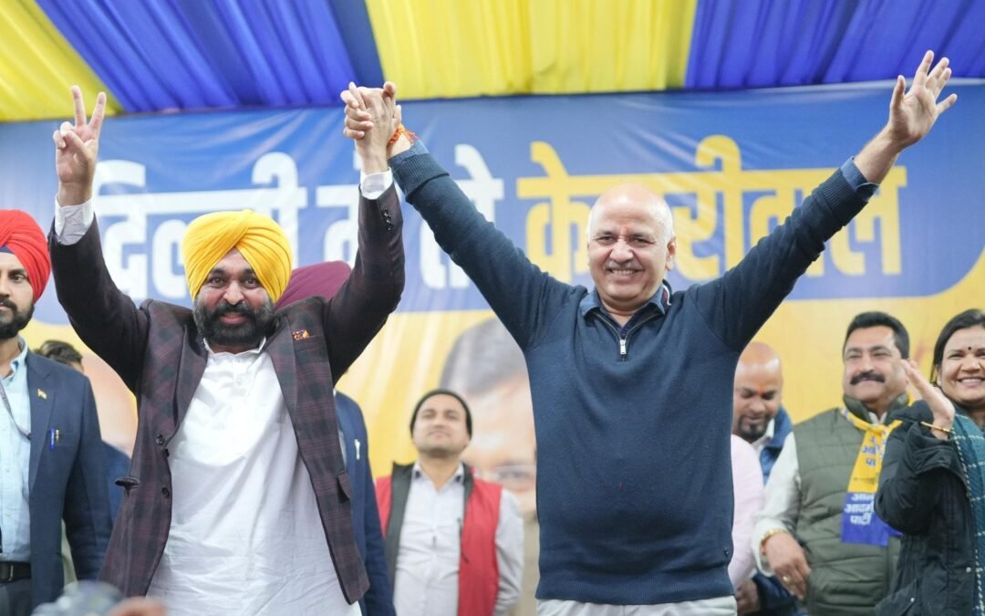 मुख्यमंत्री भगवंत मान का दिल्ली में ‘आप’ उम्मीदवारों के लिए धुआंधार प्रचार