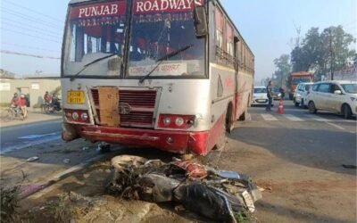 जालंधर में सुबह की शुरूआत दर्दनाक हादसे के साथ