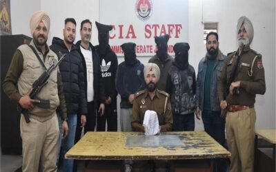 नशे के खिलाफ पुलिस का एक्शन, हैरोईन के साथ किया गिरफ्तार