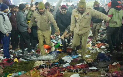 महाकुंभ में भगदड़ : हर हर महादेव के बीच चीखों पुकार से गूंजने लगा आसमान