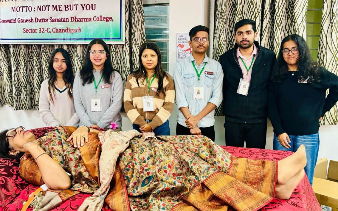 आई.टी. विभाग ने लगाया मेगा रक्तदान शिविर