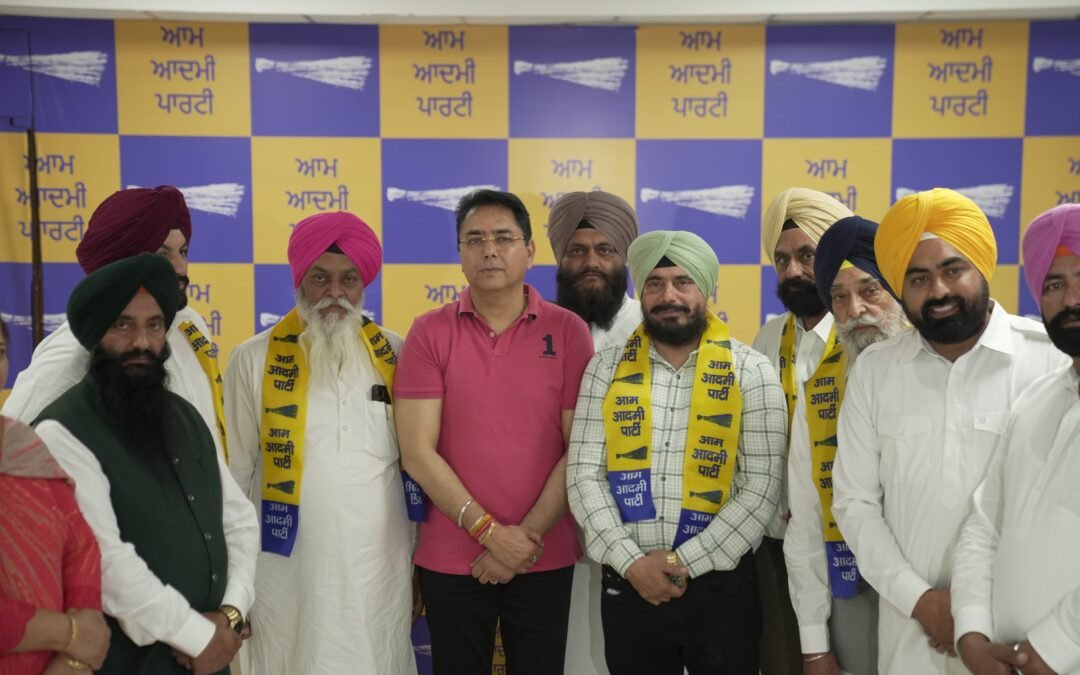 तरनतारन में आम आदमी पार्टी हुई और मजबूत, कई स्थानीय नेता पार्टी में शामिल