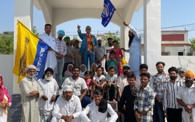 पन्नु हारा! ‘आप’ कार्यकर्ताओं ने ‘डंडे और झंडे’ संग बाबा साहब की मूर्तियों की दिनभर की पहरेदारी