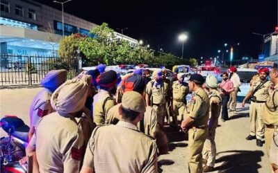Punjab Police ने पंजाब में शुरू किया नाइट डोमिनेशन ऑपरेशन, चप्पे चप्पे को खंगाला
