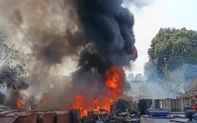 Railway Station पर आग का तांडव, मौके पर बन गया यह माहौल
