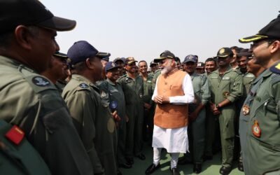 जंग का माहौल शांत होते ही जालंधर के आदमपुर में पहुंचे देश के प्रधानमंत्री