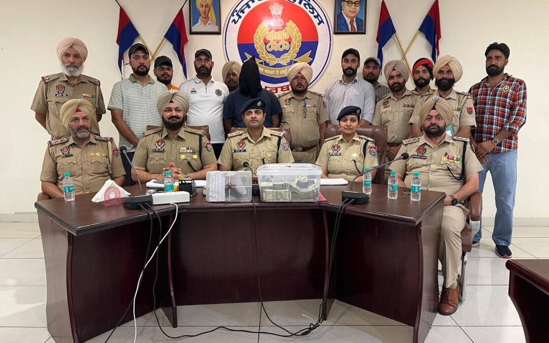 Filmy स्टाईल में हुई थी फगवाड़ा के HDFC बैंक में लूट की वारदात