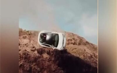 व्यूज की होड़ में खतरा! YouTuber Danny Duncan ने टेस्ला को खाई में गिराया, वीडियो वायरल