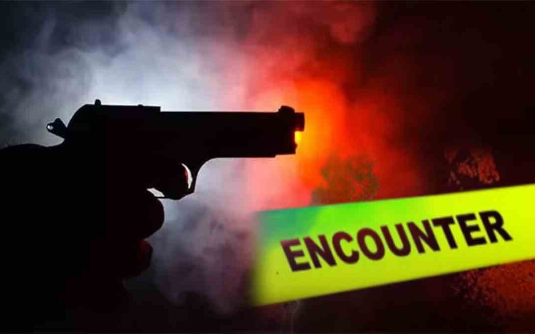 हथियार बरामदगी के दौरान खालिस्तानी नारे लिखने वाला आरोपी पुलिस फायरिंग में घायल