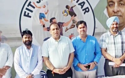 नितिन कोहली ने ‘फिट सेंट्रल प्रोजेक्ट’ की शुरुआत, हर वार्ड में बनेंगे आधुनिक खेल मैदान