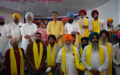 तरनतारन में AAP को मिला समर्थन — दर्जनों पंचायत नेता, सरपंच और खिलाड़ी पार्टी में हुए शामिल