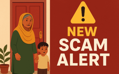 नया स्कैम अलर्ट: बुजुर्ग महिला और छोटे बच्चे का सहारा लेकर घरों की रेकी