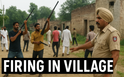पटियाला के इंद्रपुरा गांव में दो गुटों में गोलीबारी, एक युवक घायल