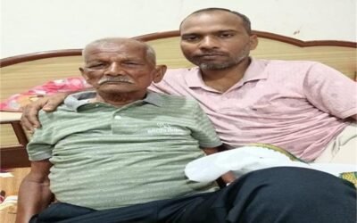दो माह बाद सड़क पर मिले लापता बुजुर्ग, बेटे ने मंदिर के बाहर पहचान कर लगाया गले