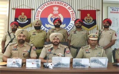 जालंधर देहात पुलिस ने फिरौती और हथियार गिरोह का भंडाफोड़, 7 गिरफ्तार